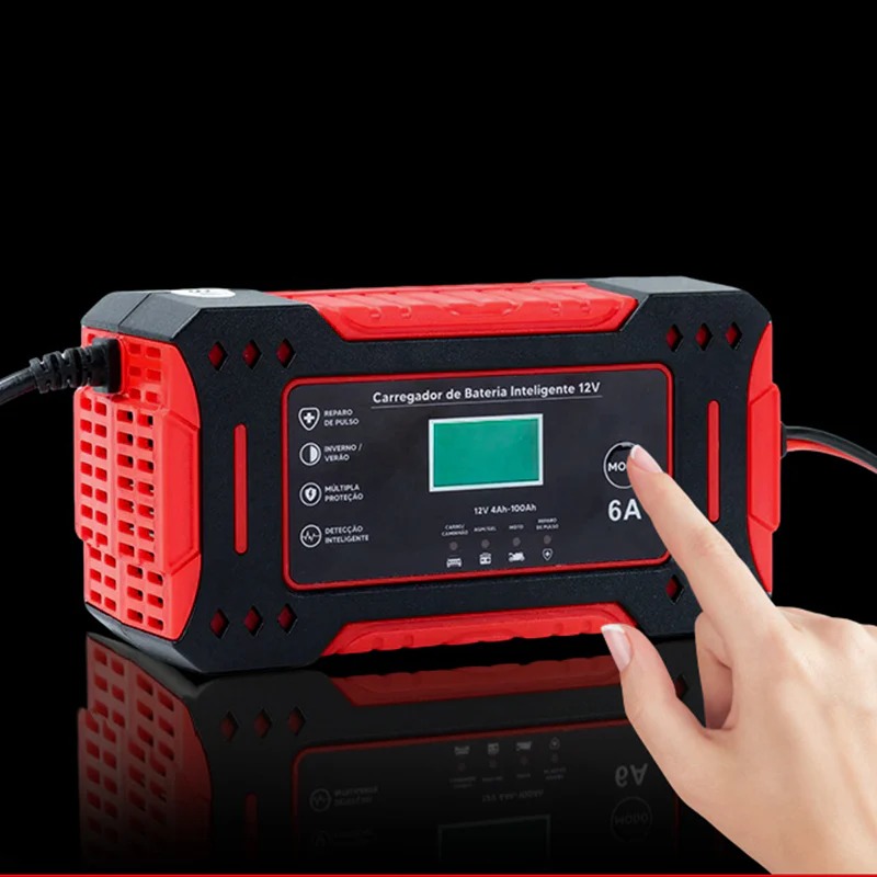 🛵🔋smart battery charger for car & motorcycle