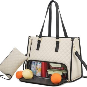 💼 The Ultimate 2-in-1 Tote Bag – Where Elegance Meets Functionality! 🍽️