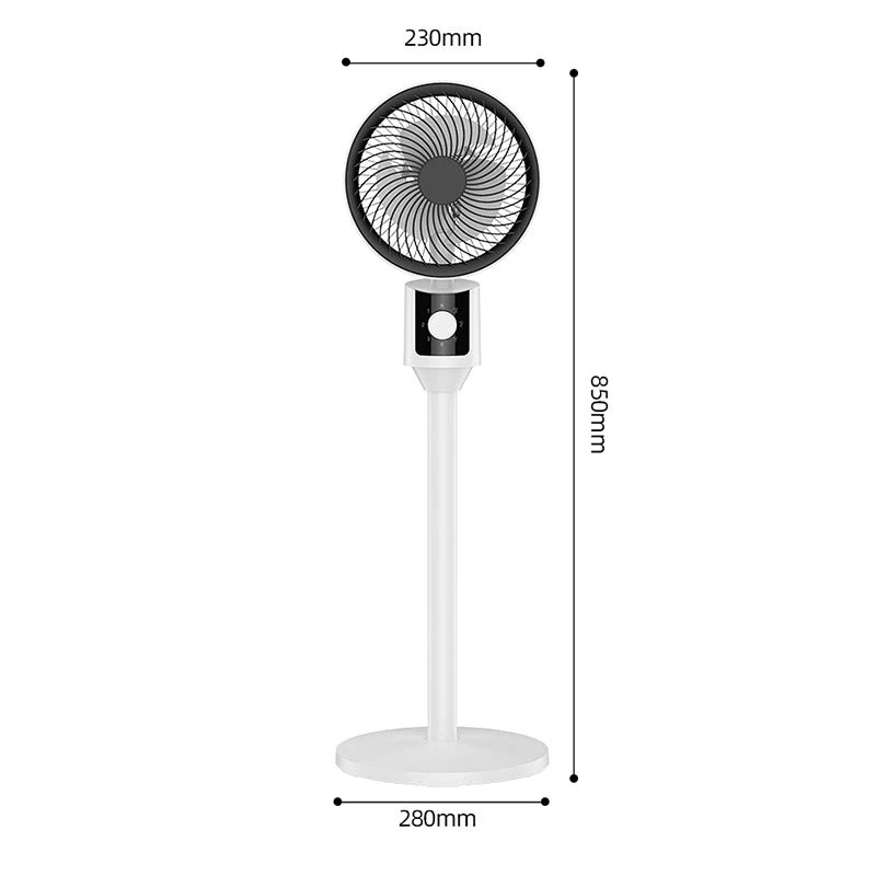 🍃oscillating electric stand fan with adjustable height