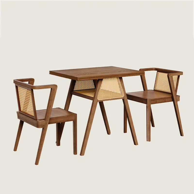Square Dining Room Table with 2 Chairs - Image 11