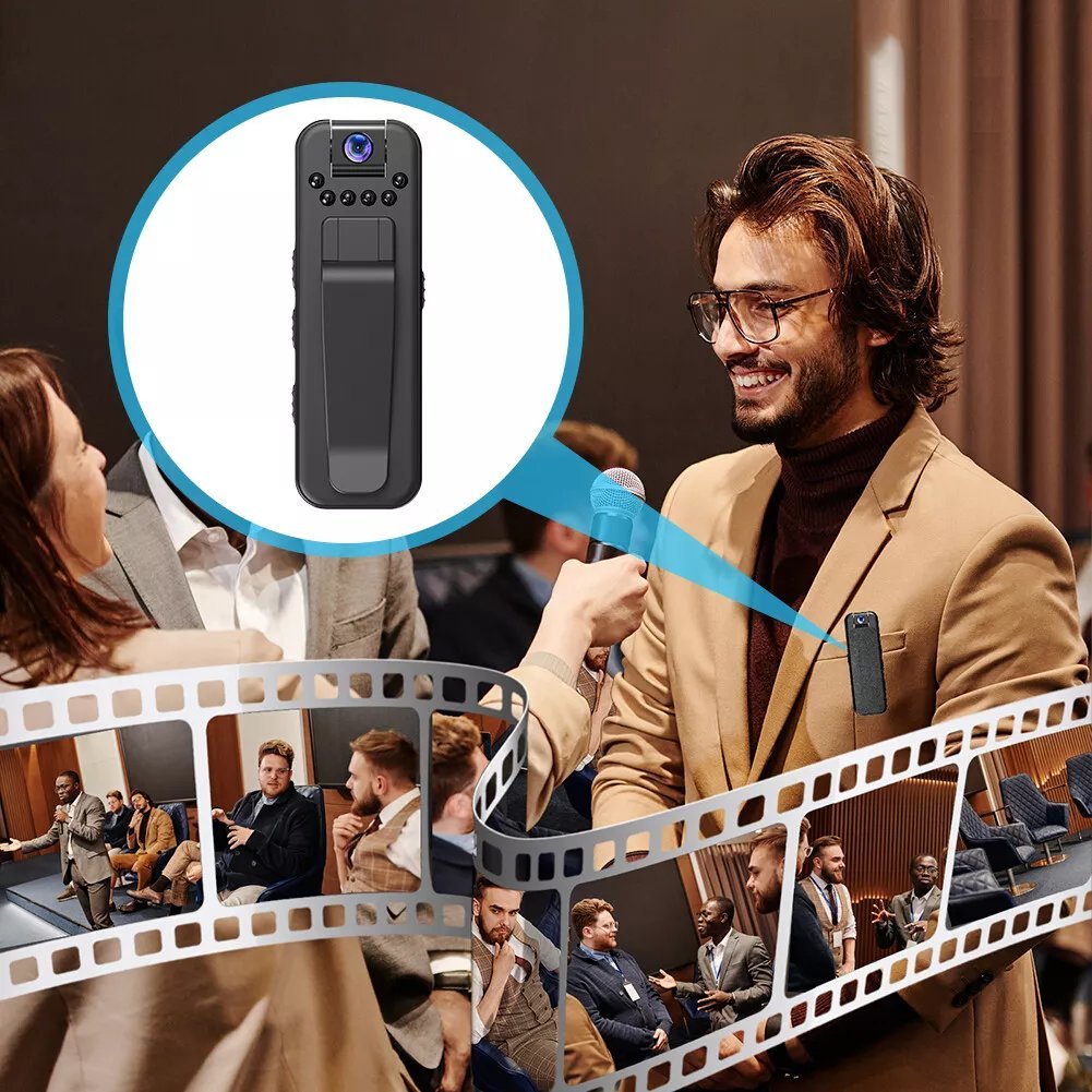 1080P HD Mini Camera with PIR Motion Detection | Portable Body Camera for Security, Travel, and Personal Use - Image 7