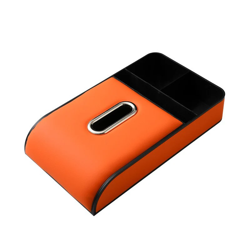 armrest storage box with led ambient lighting