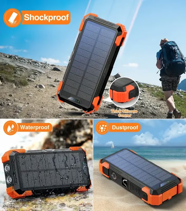 🔥solar charger power bank ⚡solar power bank