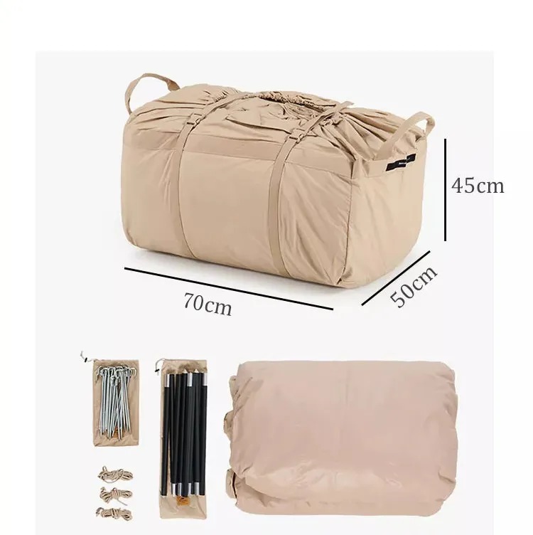 Waterproof Light Weight Oxford Cloth Automatic Inflatable Tent With Camping Equipment - Image 11