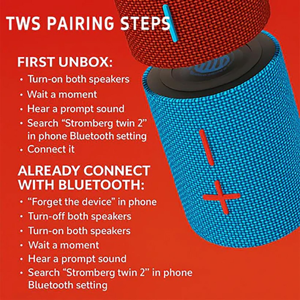 2 in 1 magnetic portable speaker