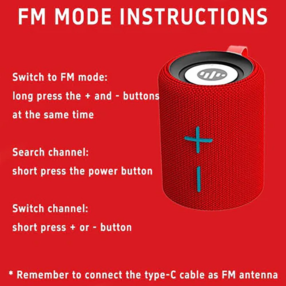 2 in 1 magnetic portable speaker