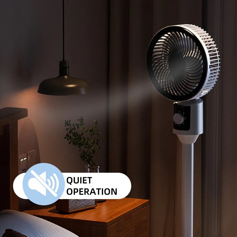 🍃oscillating electric stand fan with adjustable height