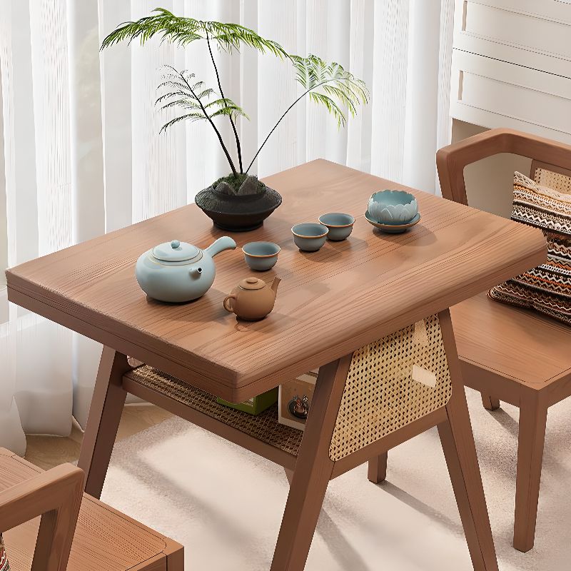 Square Dining Room Table with 2 Chairs - Image 3